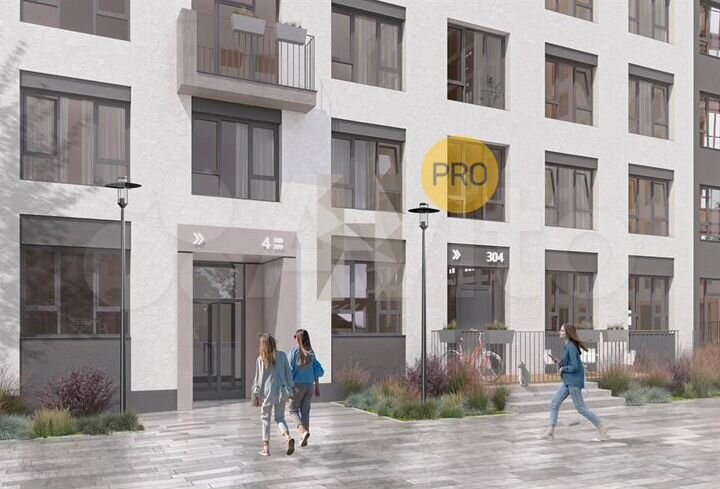 2-к. квартира, 73,3 м², 2/16 эт.