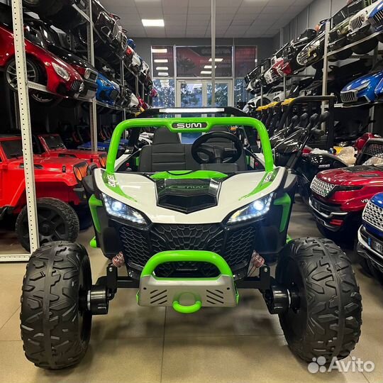 Детский электромобиль 2х мест 4х4(гарантия)