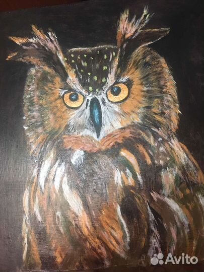 Картина филин