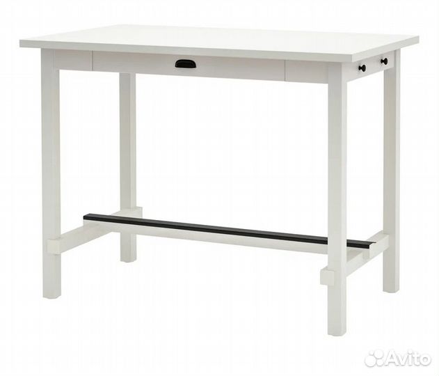 Стол барный икеа нордвикен 140 х 80 см, белый IKEA