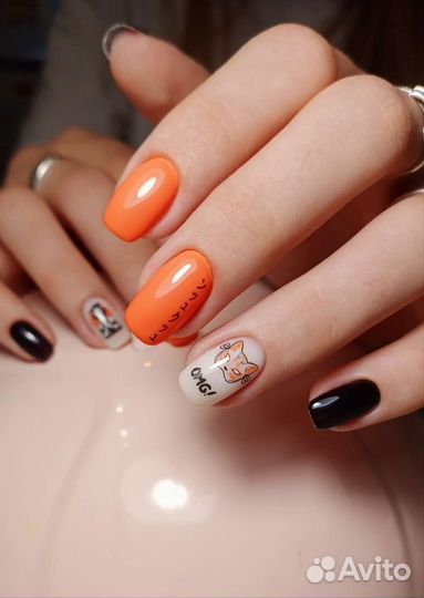 Маникюр, покрытие ногтей, гель-лак