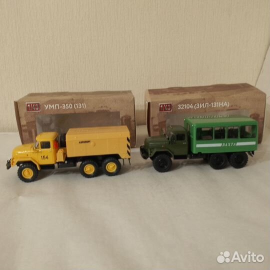 Модели СССР 1 43 ЗИЛ-131 (Умп-350,Вахта-32104)