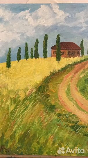 Картина маслом на холсте