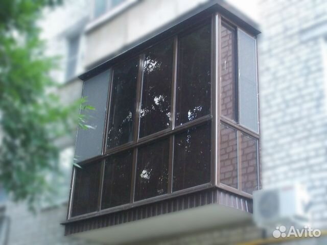 Балкон с отделкой в рассрочку