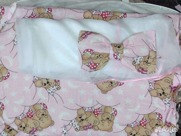 Набор в детскую кроватку на брони до 10го