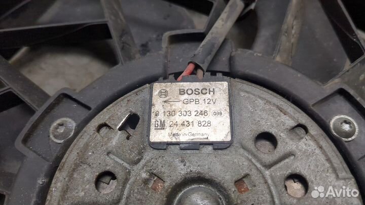 Вентилятор радиатора Opel Astra G, 2005