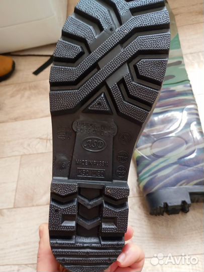 Сапоги резиновые мужские болотный