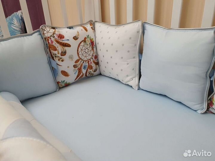 Бортики, комплект в кроватку