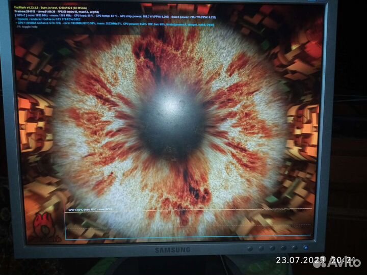 Видеокарта Asus poseidon gtx770 2Gb