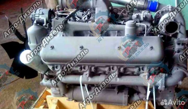 Двигатель ямз 7511 V8 маз электростанция -8.69