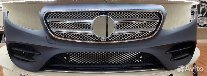 Передний бампер AMG Mercedes на W213