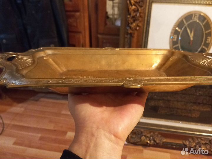 Антикварный поднос из финляндии