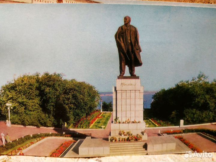 Набор открыток По Волге 1970 год