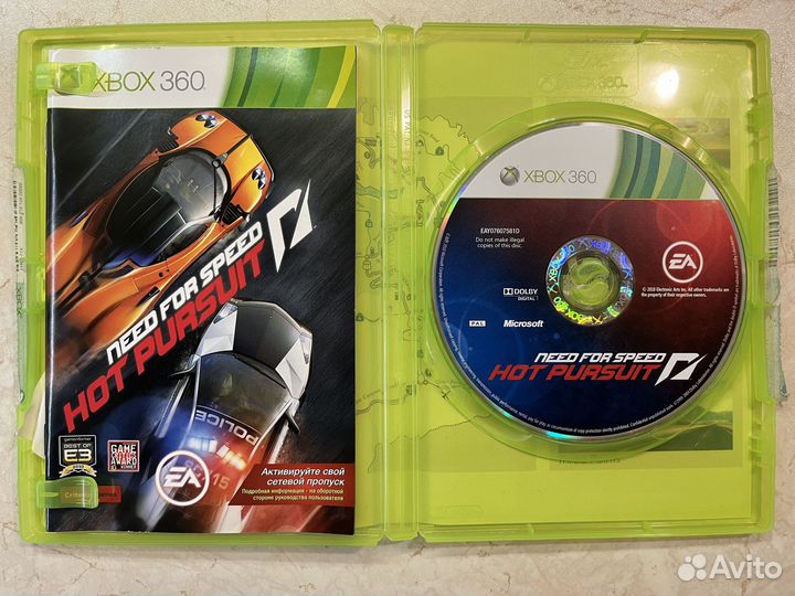 Need For Speed: Hot Pursuit RUS 2010 Xbox 360