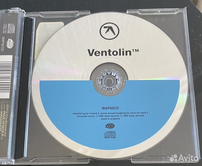 Aphex Twin - Ventolin EP CD