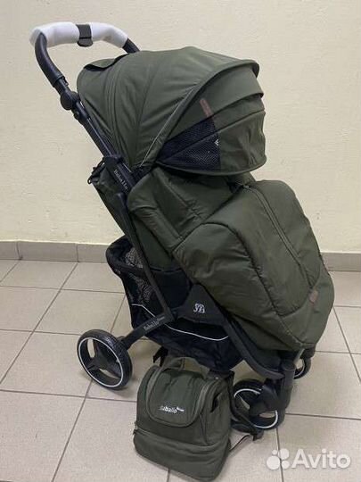 Прогулочная коляска babalo future2023тёмно-зелёная