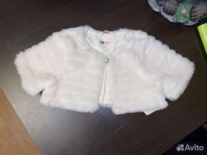 Шубка болеро для девочки