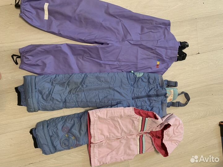 Детские вещи пакетом для девочек 104 110