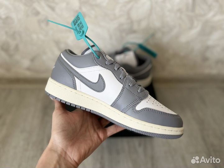 Кеды Jordan 1 Low Vintage Grey новые