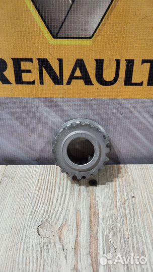 Звездочка коленвала Renault logan 2