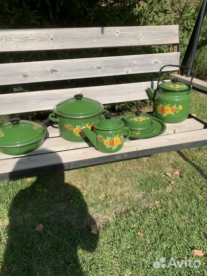 Набор посуды новый