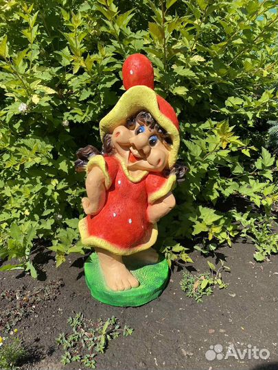 Садовые фигуры из полистоуна Гномы