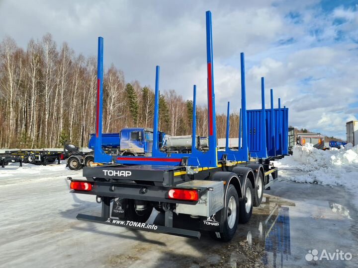 Полуприцеп лесовоз (сортиментовоз) Тонар L3 (9445), 2024