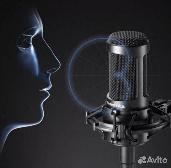 Микрофон студийный Audio technica AT2050