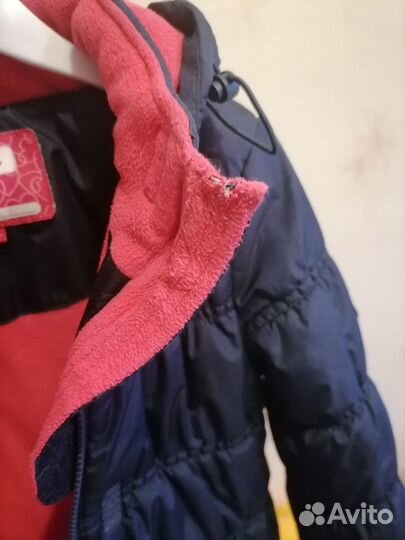 Пальто для девочки 116