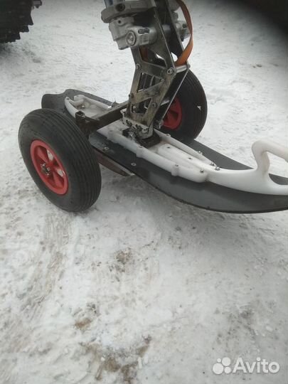 Сноубайк самодельный