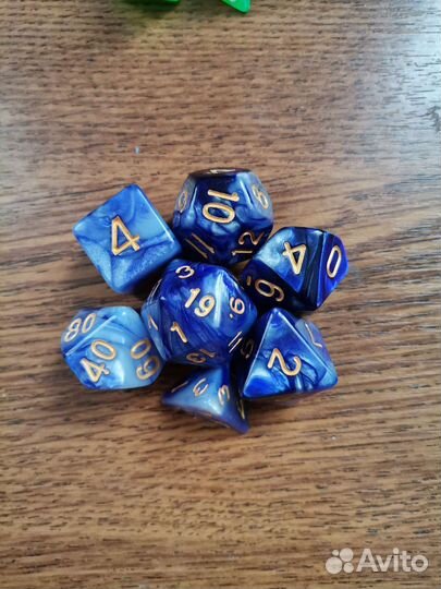 Наборы дайсов (6 шт.)