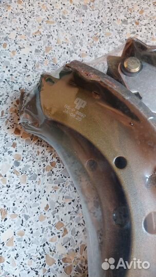 Комплект задних колодок на volkswagen polo