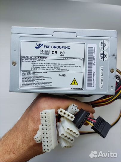 Блок питания FSP ATX400PNR