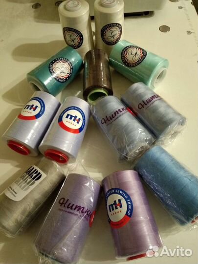 Нитки швейные армированные