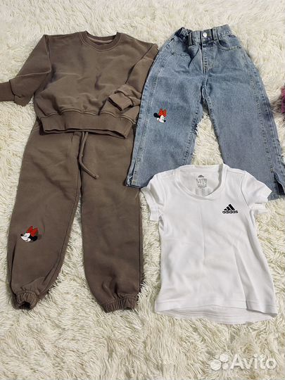 Детские вещи пакетом на девочку 116 122