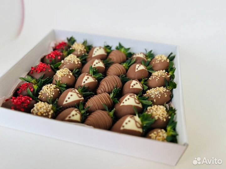 Клубника в настоящем шоколаде