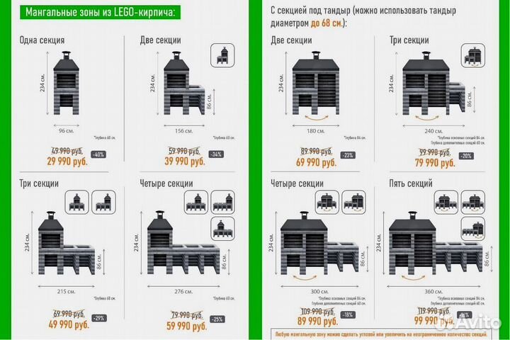 Мангалы/Мангальная зона барбекю