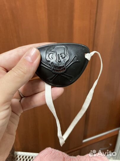 Костюм пирата на 7-9 лет (4 предмета)