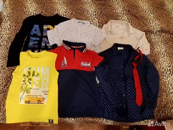 Вещи пакетом на мальчика размер 140 146
