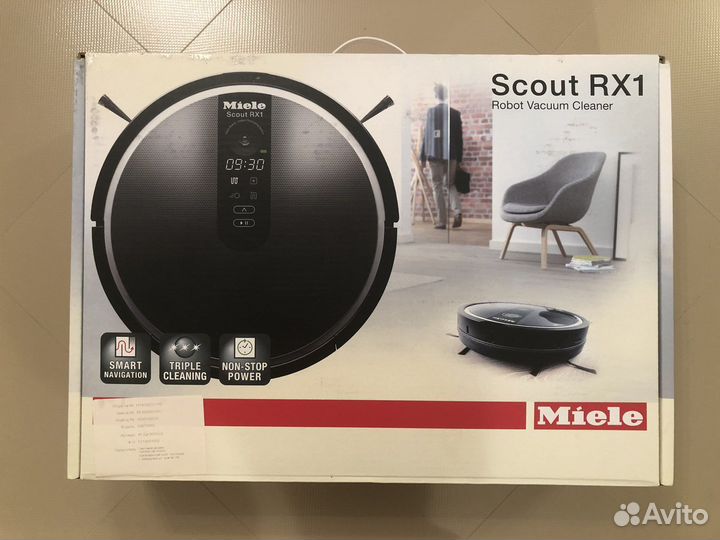 Робот пылесос Miele scout RX1 robot vacuum cleaner