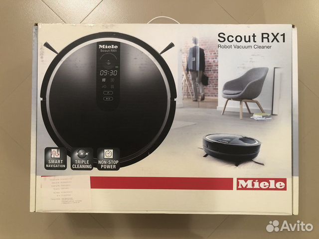 Робот пылесос Miele scout RX1 robot vacuum cleaner
