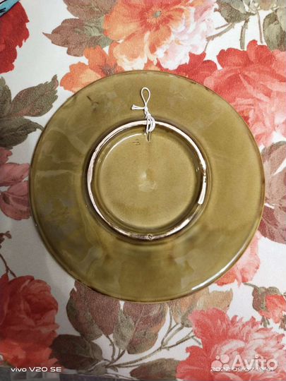 Тарелка декоративная винтаж