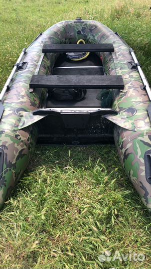 Продается комплект лодка Badger с мотором Yamaxa 3