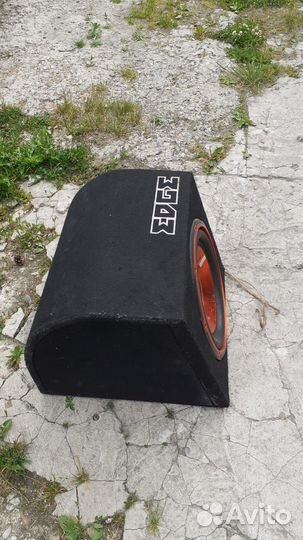 Cабвуфер со встроенным усилителем Edge edb12a 900w