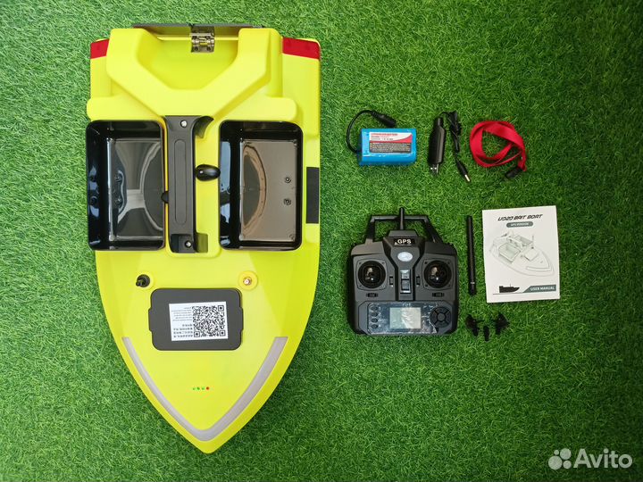 Прикормочный кораблик с GPS 40 точек