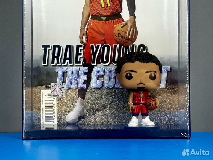 Funko Pop Covers 18 Trae Young (Slam NBA Hawks)