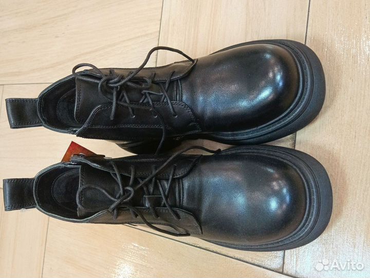 Ботинки жeнские натуральная кожа