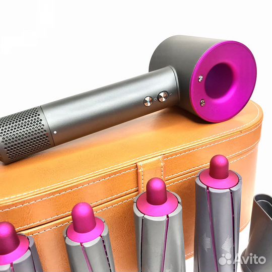 Фен стайлер Dyson в кейсе