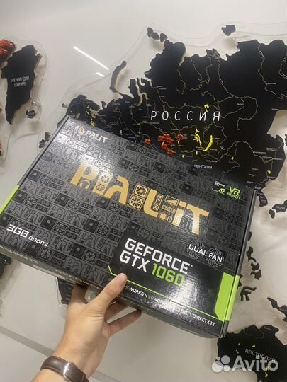 Коробка от GTX 1060
