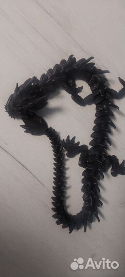 Фигурка дракона напечатанная на 3D принтере. 65 см